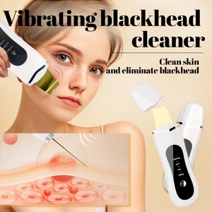 Professional Dry Sonic Ultrasound Skin Scrubber Machine with Display for Skin Care Blackhead Removal Pore Cleansing - Product Image 3