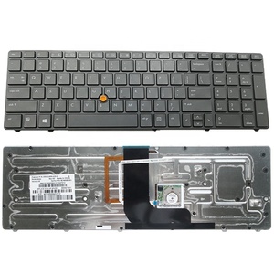 Clavier d'ordinateur portable pour <span class=keywords><strong>HP</strong></span> <span class=keywords><strong>Elitebook</strong></span> 8560w <span class=keywords><strong>8570w</strong></span> Série - Product Image 1