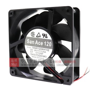 ซันโย ซันเอซ 120 109R1224H102 24V 0.25A พัดลมแกน 120 มม. สำหรับระบายความร้อนอินเวอร์เตอร์ - Product Image 3