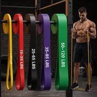 Bandes de traction sans latex, sangles de poignet pour barre de traction, meilleures bandes d'assistance pour tractions, tableau des couleurs des bandes de traction, bandes de traction pour entraînement des jambes, OEM