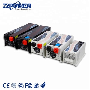 เครื่องแปลงไฟฟ้ากระแสสลับแบบคลื่นไซน์บริสุทธิ์ความถี่ต่ำ 6 กิโลวัตต์ พร้อมเอาต์พุตเดี่ยว/คู่ สำหรับใช้กับระบบโซลาร์ไฮบริดในบ้าน - Product Image 4
