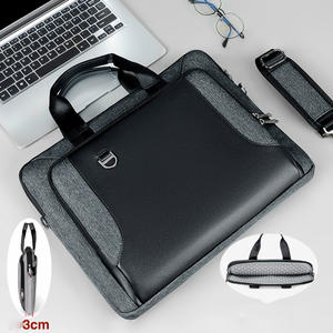 Sacs de bureau pour ordinateur portable 13/16 pouces, sac étanche pour hommes d'affaires, logo personnalisé, sacs d'ordinateur portable en pu, nouvelle collection <span class=keywords><strong>2022</strong></span> - Product Image 1