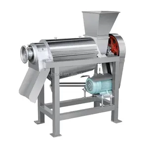 Máquina extractora de jugo en espiral de frutas y verduras de acero inoxidable 304, máquina procesadora de frutas, máquina para hacer jugo de frutas