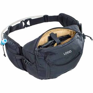 Spor yürüyüş bisiklet koşu hidrasyon kalça kemeri çanta su geçirmez lüks spor bel çantası Fanny paketi su şişesi tutucu mesane ile - Product Image 4