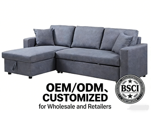 Sofá <span class=keywords><strong>cama</strong></span> plegable de tela nórdica de doble propósito multifuncional <span class=keywords><strong>con</strong></span> almacenamiento de <span class=keywords><strong>cama</strong></span> para dormitorio moderno u hotel para apartamentos pequeños - Product Image 1