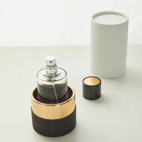 Échantillon gratuit Bouteille de parfum de marque de luxe 50ml 100ml Paquet de boîte-cadeau magnétique à double porte Emballage en papier cadeau personnalisé avec boîte