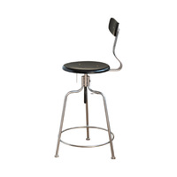 Tabourets de bar pivotants réglables en hauteur, en fer, style luxe léger et moderne, avec dossiers, pour bar à domicile, salon et usage commercial