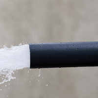 Tuyau d'alimentation en eau en PEHD solide avec une bonne résistance aux fissures pour le transport d'eau civil