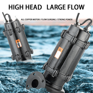 QY Prix de gros Pompe à eaux usées submersible en fonte Pompe de levage d'eaux usées en acier inoxydable - Product Image 2