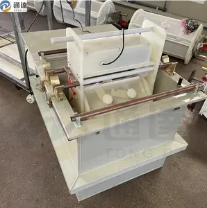 Machine de chromage machine de placage d'or réservoir de galvanoplastie pvc