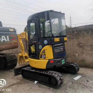 Miniexcavadora Usada en Venta, Komatsu PC35MR-2 de Alta Calidad, Motor Doosan, 95% Nueva, 100% Origen Japonés, Modelo 2021, Bomba de Engranajes y Rodamientos - Product Image 1