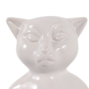 Statuetta di Gatto Yoga in Ceramica, Scultura per Meditazione, Decorazione per Casa e Ufficio - Product Image 6