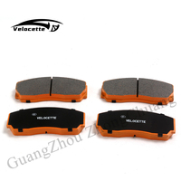Accessoires Pièces auto Sport automobile Haute performance Plaquettes de frein pour Audi rs6 rs4 b7 A7 Mercedes Benz c63s F50 9N GT3 AMG6