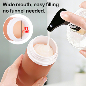 Tappi Erogatori per Gel in Polvere e Schiuma, Dispenser per Bottiglie di Shampoo per la Cura dei Capelli - Product Image 4