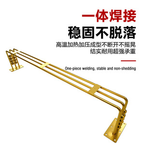 Support de pied de meuble en métal Wansheng, 15 cm, doré avec perles, soudé en une seule pièce - Product Image 1