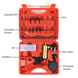 Kit de purge universel 16 pièces pour pompe à vide manuelle, avec manomètre et purgeur, pour applications automobiles et services d'embrayage - Product Image 2