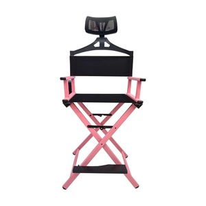 Chaise de maquillage pliable professionnelle en alliage d'aluminium de haute qualité, mobilier d'extérieur haut de gamme pour parcs et loisirs en extérieur - Product Image 2