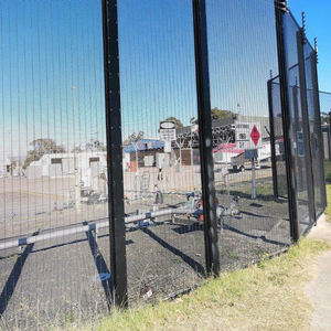 High-<b>Security</b> Galvanized Steel Welded Wire Mesh 358 Anti-Climbing Guardrail Panels Anti-Theft Anti-Cutting Durable Eco-Friendly - Product Image 3