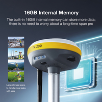 Satélite completo Gnss Rtk Toptech TK200 AR Visión Gps Rtk Receptor Sistema Gnss IMU 1408 Canales 2MP Una Cámara IP67 NTRIP CORS