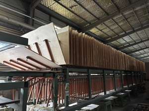 ألواح خشب رقائقي <span class=keywords><strong>E1</strong></span> مقاس 1220×2440 ملم، سماكة 12 ملم و15 ملم و18 ملم، خشب رقائقي مقاوم للماء للاستخدام البحري، مطلي بالميلامين بنمط حبيبات الخشب للاستخدام الخارجي - Product Image 6