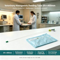 Fournitures vétérinaires en gros, tube d'alimentation entérale 1,6x400 mm pour chiens