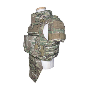 เสื้อกั๊กยุทธวิธีแบบปลดเร็ว MOLLE ลายพรางป้องกันเต็มรูปแบบสำหรับกิจกรรมกลางแจ้ง (ผ้าไนลอน 1000D) - Product Image 2
