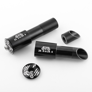 MUQZI — <span class=keywords><strong>adaptateur</strong></span> d'extension de fourche de vélo, pour <span class=keywords><strong>vtt</strong></span> et <span class=keywords><strong>route</strong></span> S, 20.8/22.2MM, pièces de vélo coulissantes, noyau suspendu - Product Image 2
