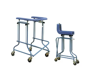 מבוגרים אלומיניום הליכה סיוע מסגרת מתקפל גלגלים הליכון לאנשים בעלי מוגבלויות - Product Image 5