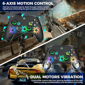 OEM 2.4Ghz Cracks Wireless <b>Gaming</b> <b>Controller</b> Back Programming <b>for</b> Xboxone/s/x <b>PC</b> and Android with RGB Light - Product Image 5