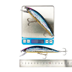 Leurre Minnow coulant ABS 37,5g, appât dur multicolore pour la pêche en mer/à bord - Product Image 6