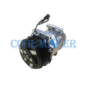 Compresseur de climatisation SD7H15 pour Iveco <span class=keywords><strong>EuroCargo</strong></span>/Eurostar, tracteur JCB, camion, références 4894306, 504185596, 550197, 8500795 - Product Image 2