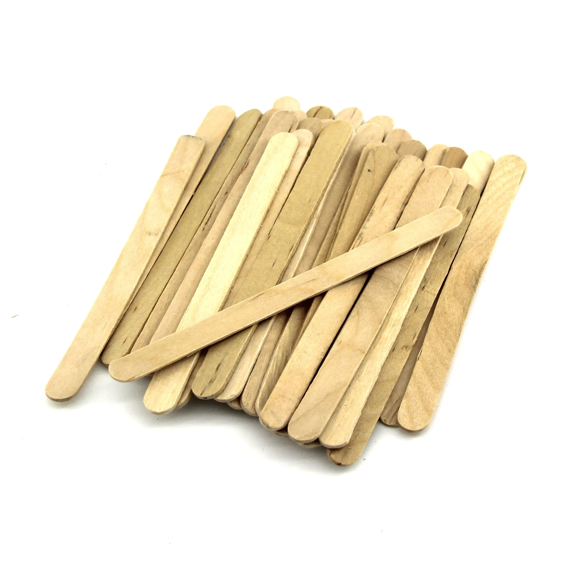 China Manufacturer Disposable Wooden Coffee Stirrers Stick paddle ice cream coffee toothpicks