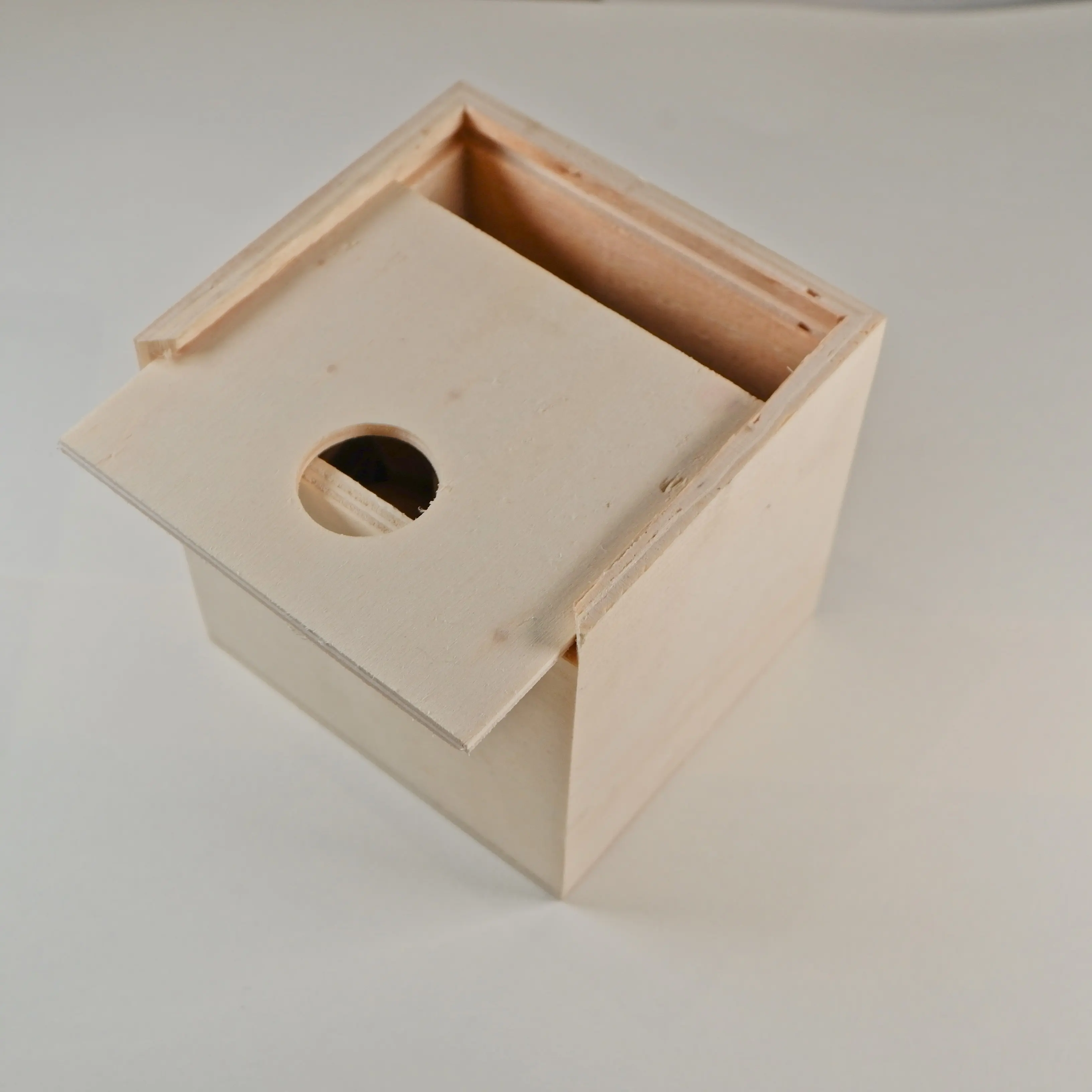 Kayar kapak ahşap kutu huş ağacı hediye saklama kutusu paketi özelleştirilmiş baskı ahşap kutu