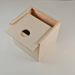 स्लाइड ढक्कन लकड़ी बॉक्स सन्टी लकड़ी उपहार भंडारण बॉक्स पैकेज अनुकूलित प्रिंट लकड़ी के बॉक्स