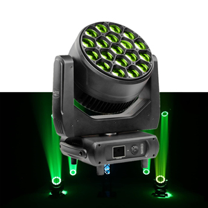 Clay <span class=keywords><strong>Paky</strong></span> K15 LED Bee Eye 1940 Zoom Wash Luz de cabeza móvil para espectáculo de escenario y actuación - Product Image 1