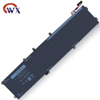 Batterie d'ordinateur portable OEM 97Wh 6GTPY pour DE LL XPS 15-9560/9550/9570 Precision 5510 5520 5530 M5510 M5520 Series