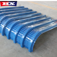 Machine à plier les tôles de toiture en métal HAIXING 760 Tr4 Pv4 pour toits en arche incurvée, 380V 3 phases, épaisseur 0,3-0,8 mm, facile à utiliser