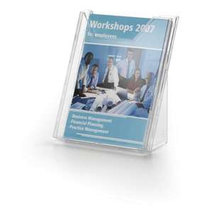 DURABLE - 8578-19 COMBIBOXX® M <b>A4</b> vertical brochure holder DISPLAY STANDS, INFORMATION SYSTEMS AND <b>WHITEBOARDS</b> - Product Image 1