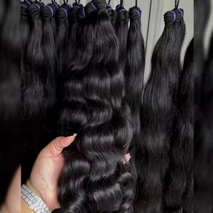 Siêu giá trị cao cấp Brazil sóng cơ thể con người tóc bó với đóng cửa Trinh Nữ 15A lớp biểu bì phù hợp xoăn sóng phần mở rộng tóc - Product Image 2