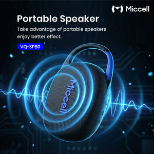 Miccell SP80 6W <span class=keywords><strong>Portable</strong></span> <span class=keywords><strong>pour</strong></span> 5.2 IPX7 Étanche Haut-parleur de fête en plein air avec 3-5 heures d'autonomie de la batterie - Product Image 4