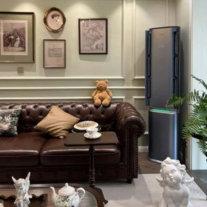 Estilo americano Chersfield Vintage cuero genuino usado sofá extraíble, juego de sofá para sala de estar, arte de cuero madera maciza europea - Product Image 4