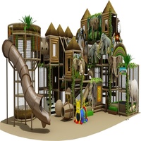 Qiyuan - Castillo Inflable con Forma de Elefante, el Favorito de los Niños, Equipo de Juegos Interior de Aluminio, Alta Seguridad, Personalizable