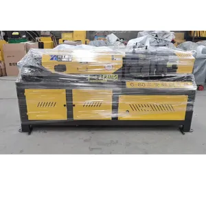 Gt4-12b Cnc 12mm Wire Straightener And Cutter Electric Automatic Hydraulic Steel Bar Straightening And Cutting Machine