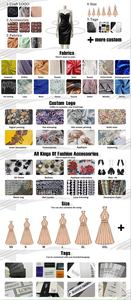 Vestidos Casuales de Verano Personalizados para Mujer, Encaje Dulce con Lentejuelas, OEM, Cantidad Mínima de Pedido Baja, Empresa de Fabricación de Vestidos para Mujer - Product Image 2