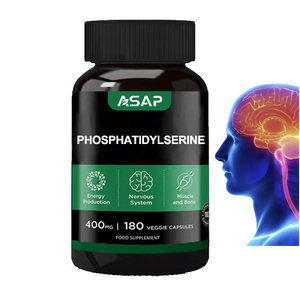 OEM Supplément Santé Cérébrale Vegan Cerveau Énergie 500 Mg Phosphatidylsérine Capsules - Product Image 1