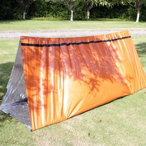Couverture d'urgence Showtime 130x210cm, sac de couchage imperméable pour la survie en plein air, utilisation en premiers secours - Product Image 4