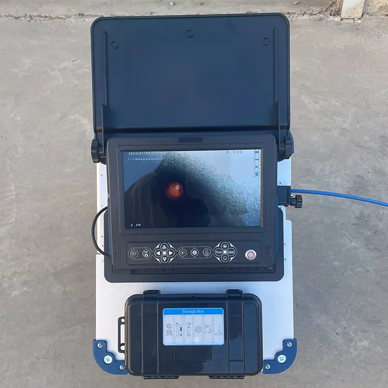 Camera Wide-Angel Custom Cable Length 512Hz Optional Pipe And Wall System Drain Sewer Inspection Camera With Locator