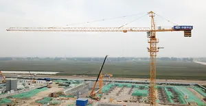 T7020-10 10t Crane Machine For Construction Best Prices Of Tower Cranes
