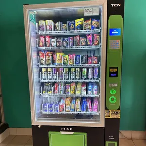 24 Stunden Selbstbedienung sladen Getränke und Snacks Kombi-Verkaufs automat Für Lebensmittel