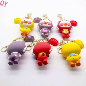 Muñeca de silicona QQ, llavero de silicona de anime al por mayor, llaveros de goma al por mayor, porta llaves personalizado, - Product Image 4
